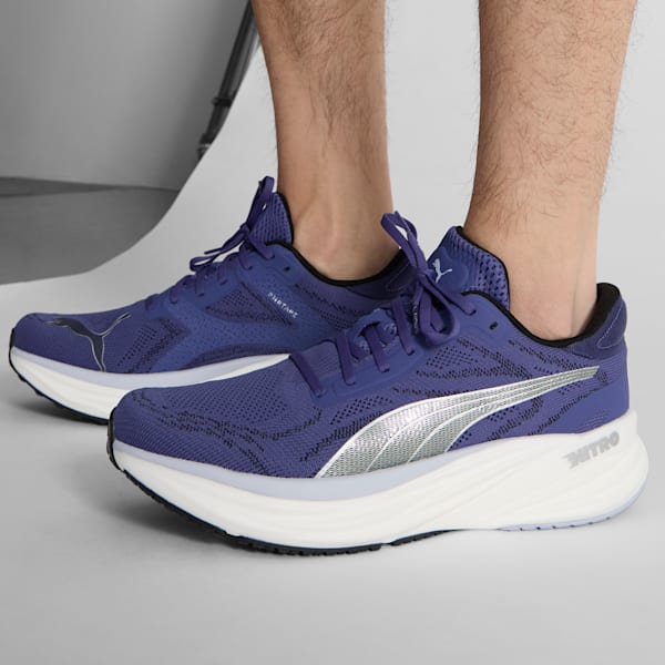 Tenis de correr Magnify NITRO 2 para hombre, Blue Crystal-Cool Weather, extralarge